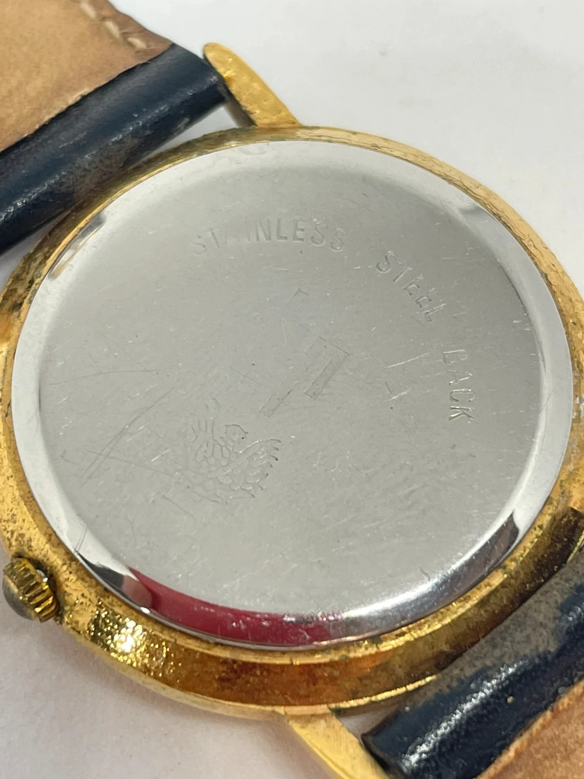 Reloj LIP vintage cuarzo dorado 33,6 mm – números arábigos, clásico francés 80/90 – photo 10